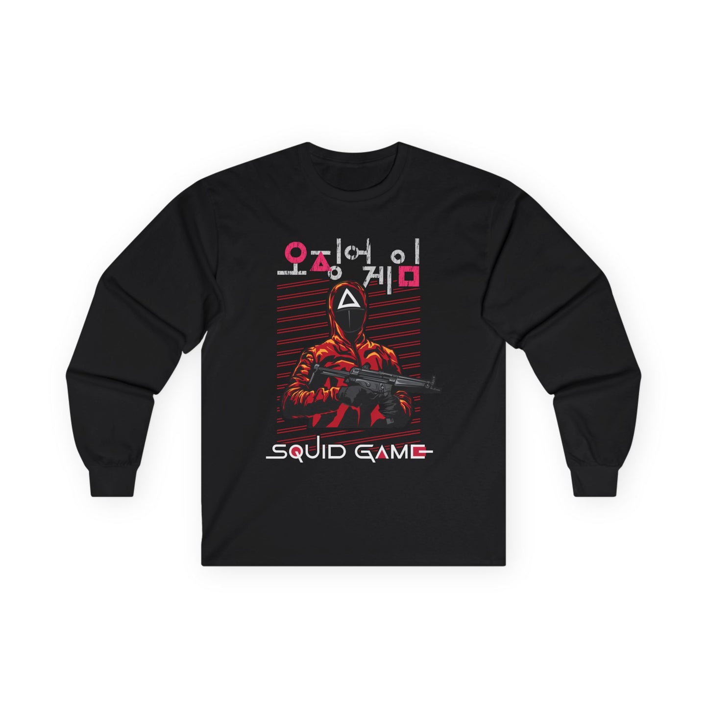 Squid Game || Unisex Ultra Cotton Long Sleeve Tee - Bold Graphic Tee for Fans