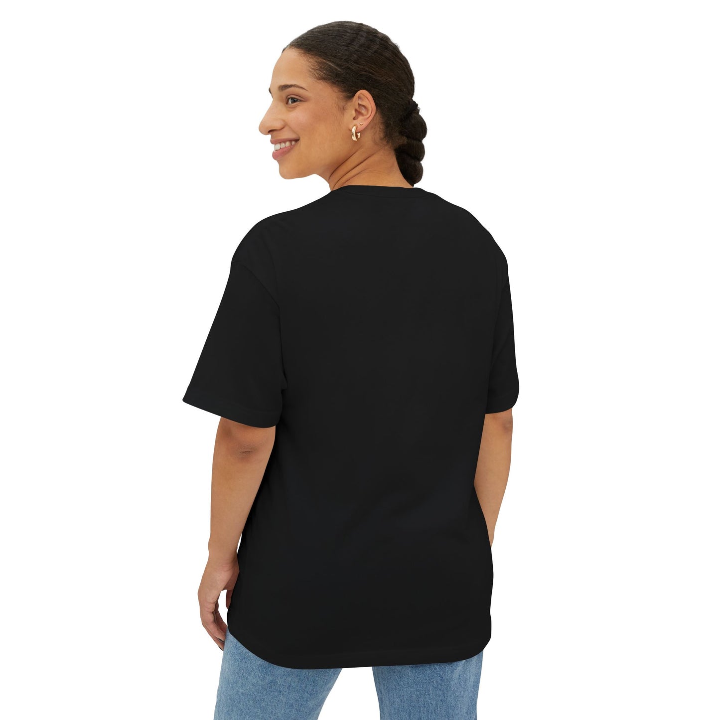 Unisex Oversized Boxy Tee - Retro Racing Car Graphic T-Shirt