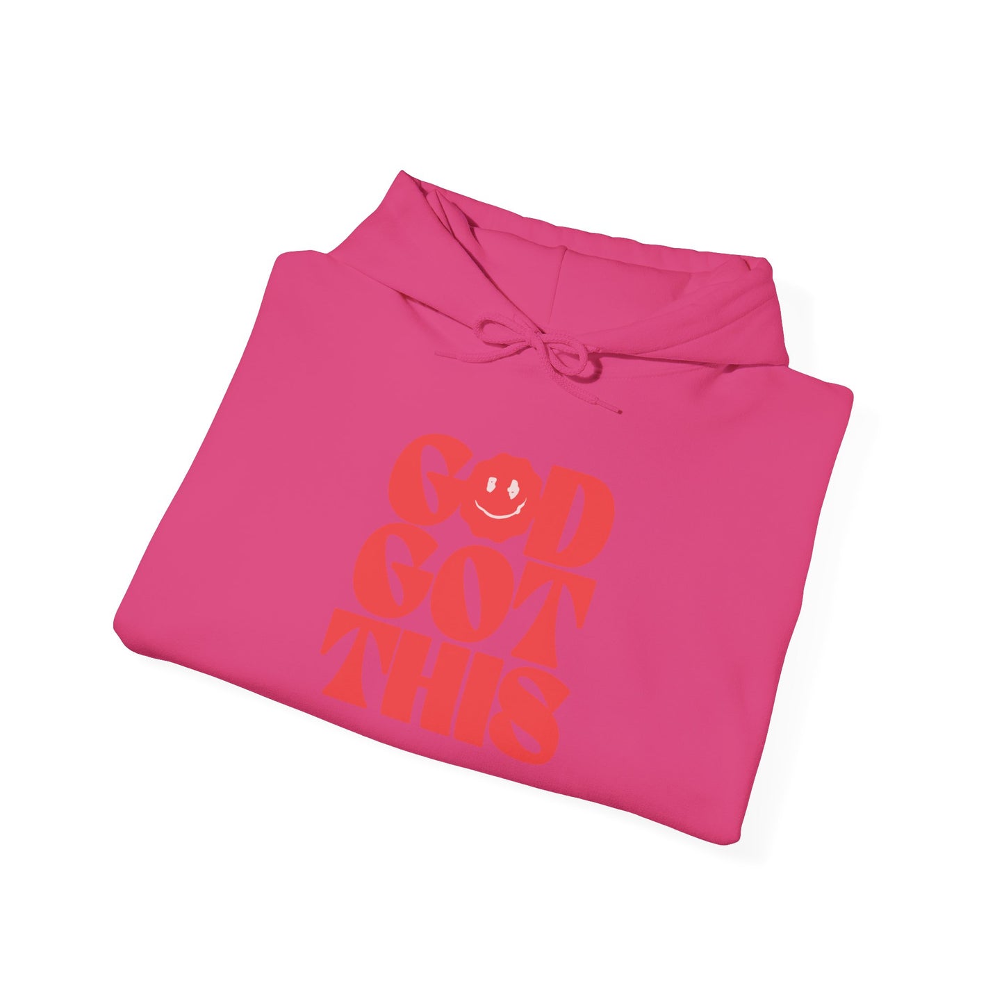 God Got This Pink Hooded Sweatshirt - Unisex Heavy Blend™