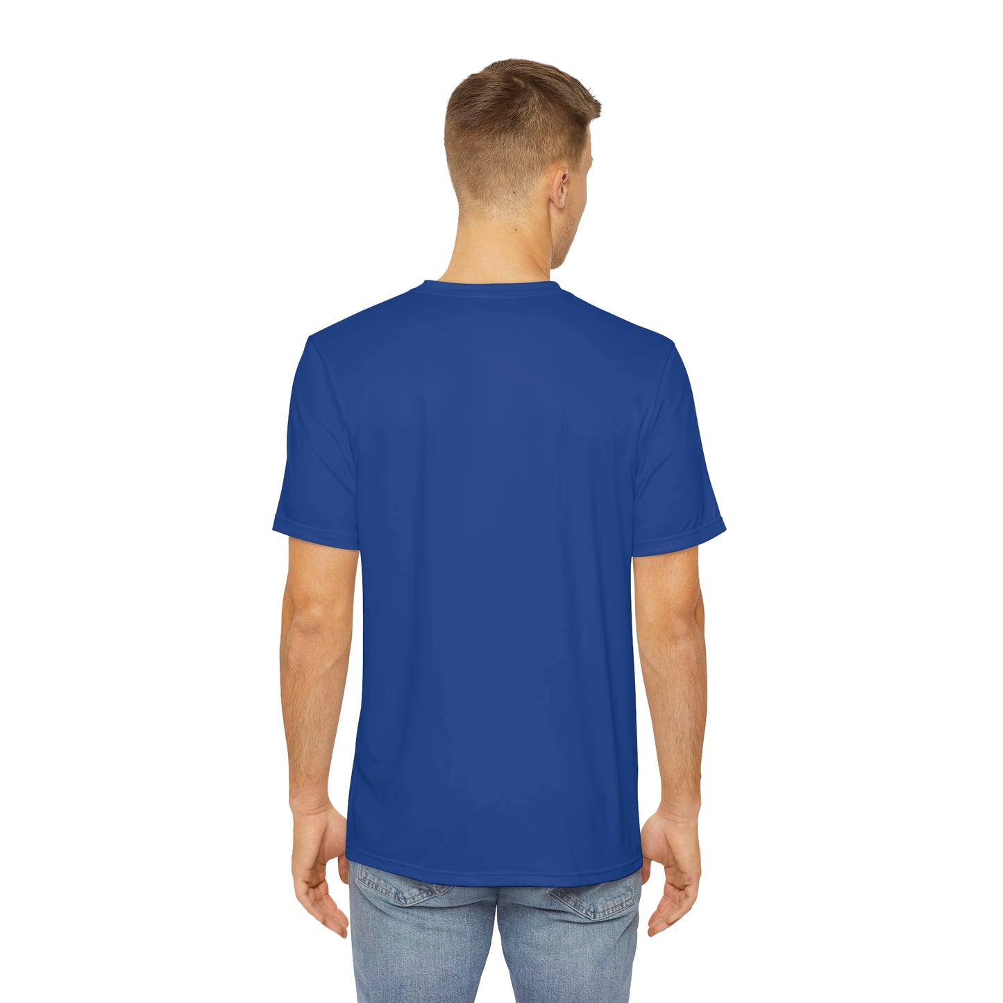 Men's Polyester Jesus Calling Tee - Vibrant Faith Shirt for Daily Inspiration