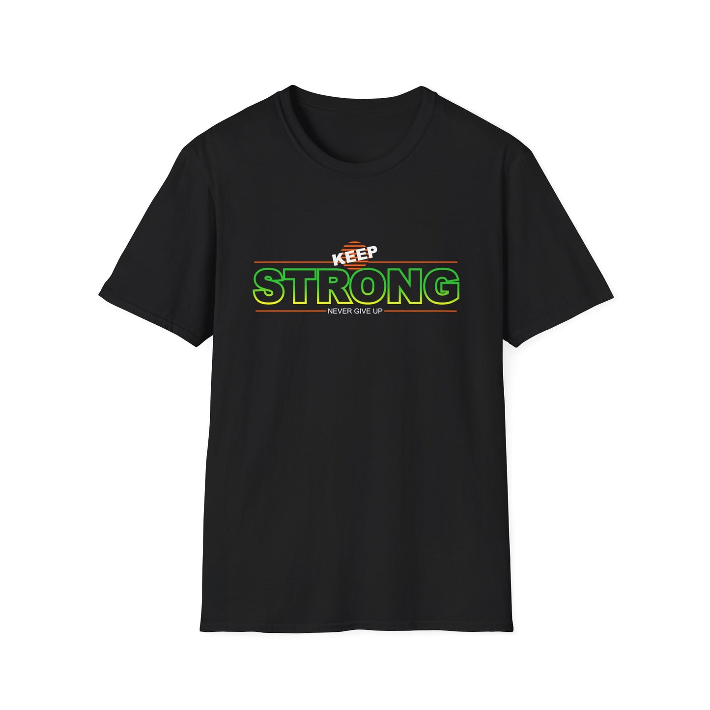 Unisex Softstyle T-Shirt - Be Strong Motivational Tee