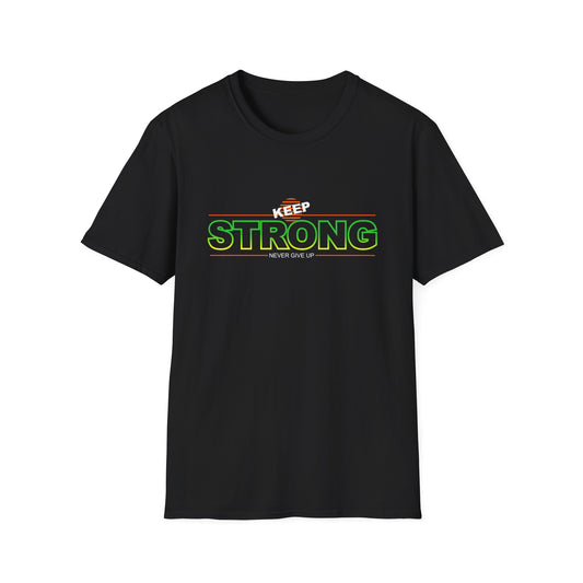 Unisex Softstyle T-Shirt - Be Strong Motivational Tee